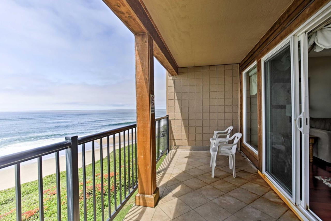 Lincoln City Oceanfront Condo, Near Lincoln Beach! Exterior photo