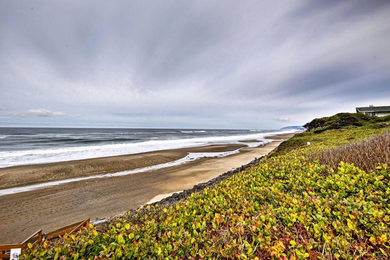 Lincoln City Oceanfront Condo, Near Lincoln Beach! Exterior photo